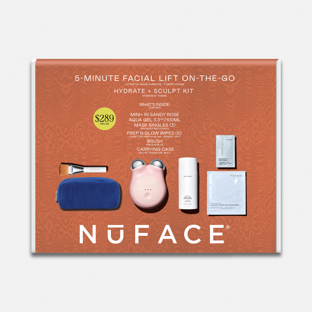 HYDRATE & SCULPT KIT - Petite Pro-Longevity Microcurrent Facial Sculpting Device