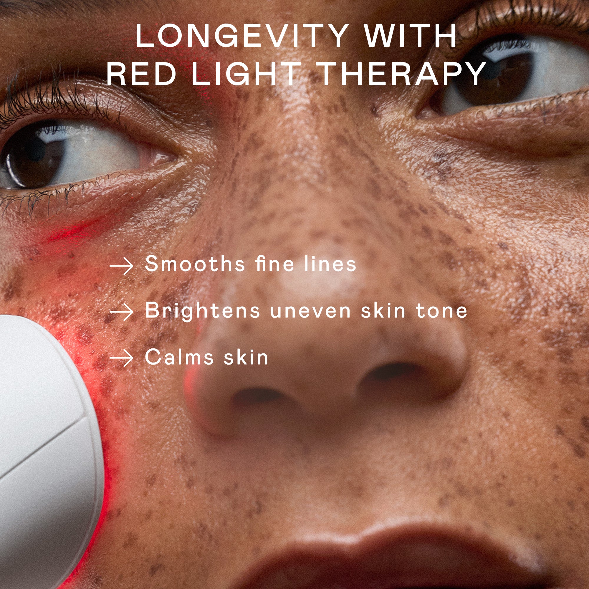 Trinity+ LED Red Light Wrinkle Reducer Attachment | NUFACE