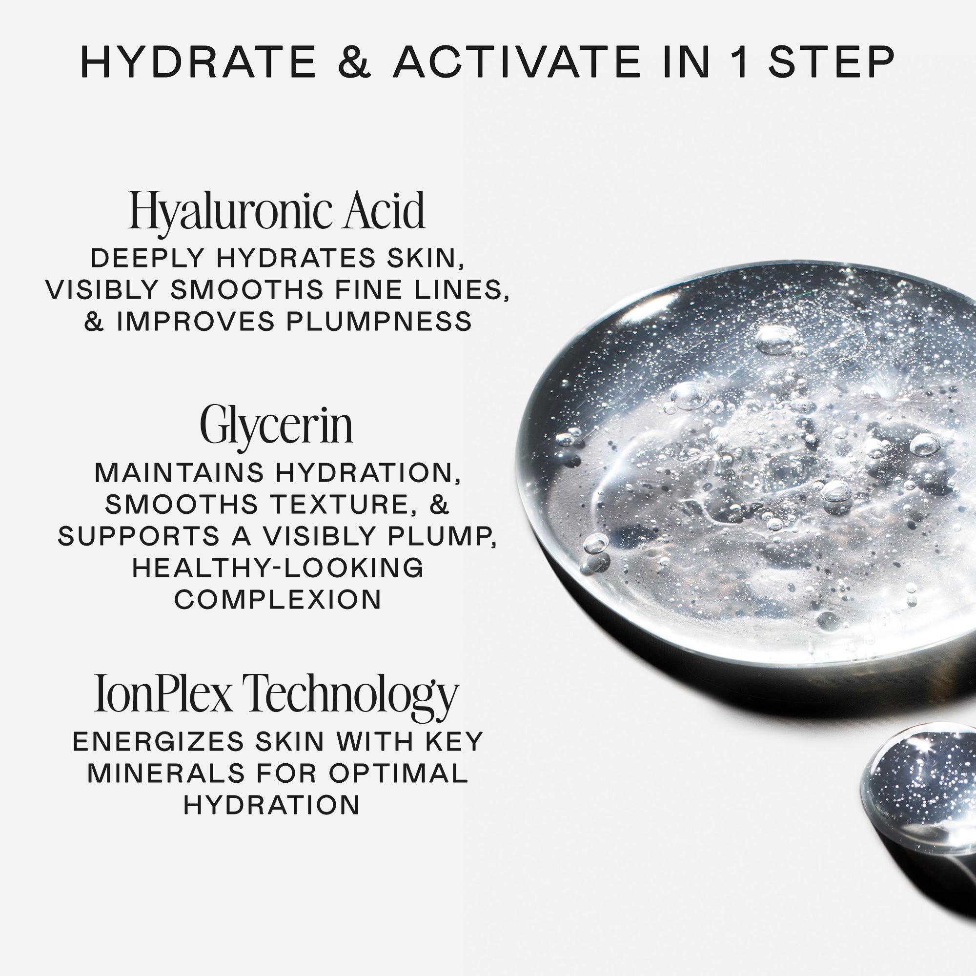 Hydrating Aqua Gel Microcurrent Activator | NUFACE