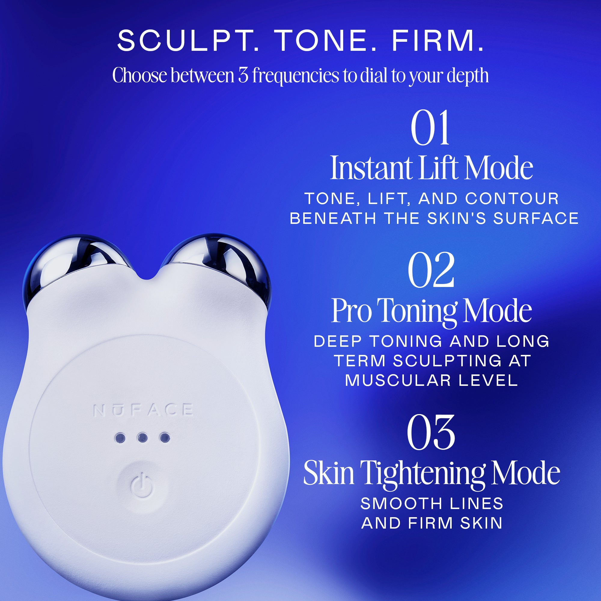 NuFACE MINI フェイシャルトーニングデバイス　ニューフェイスミニ MINI+ Portable Microcurrent Facial Toning Kit | NUFACE – NuFACE