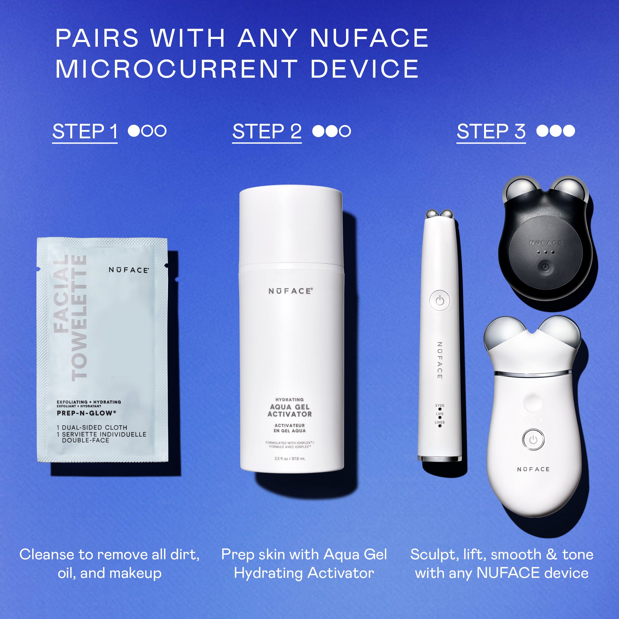 Hydrating Aqua Gel Microcurrent Activator | NUFACE