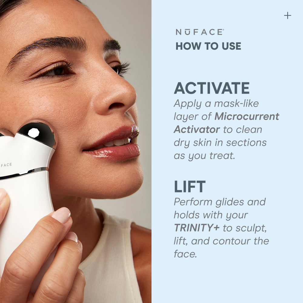 TRINITY+ And Effective Lip & Eye Attachment | NuFACE