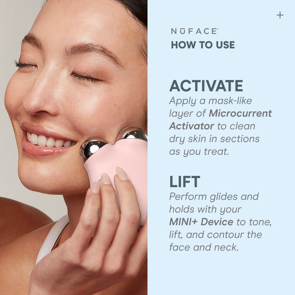 MINI+® Starter Kit - Smart Petite Facial Toning Kit | NuFACE