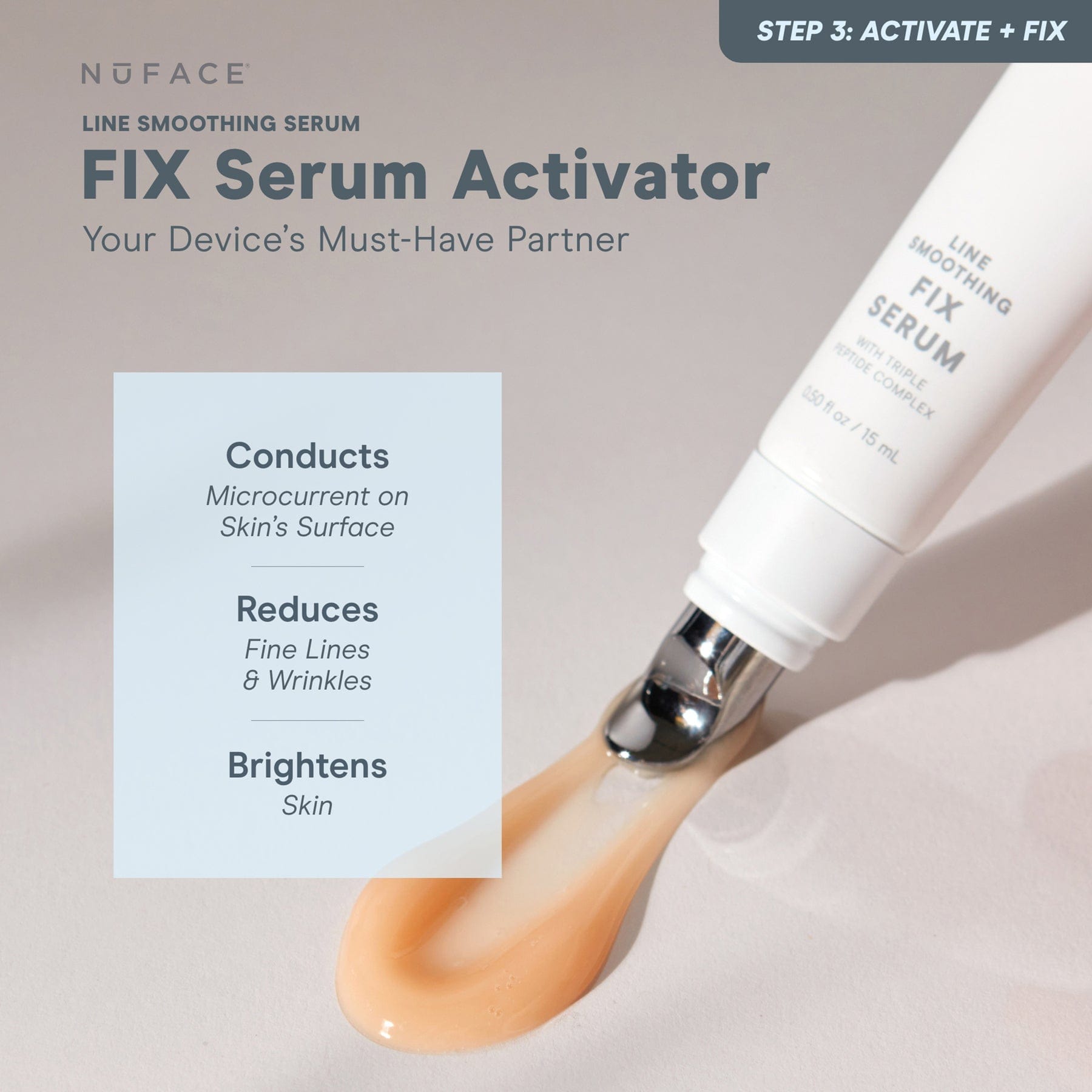 FINAL SALE NuFACE FIX® Serum - Line Smoothing