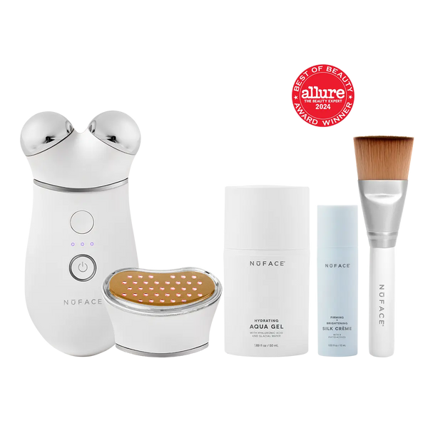 Nuface Trinity Mini 美顔器 TRINITY+ and Red Light Therapy Attachment Set | NuFACE