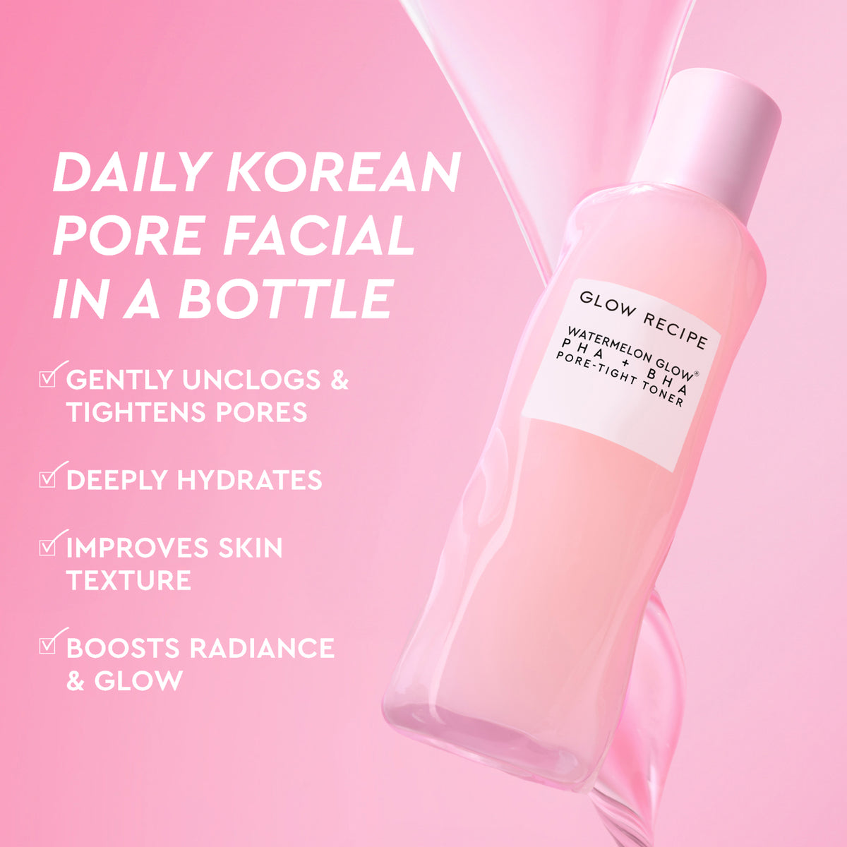 NuFACE x Glow Recipe Smooth & Glow Kit - Microcurrent innovation meets Korean skincare.