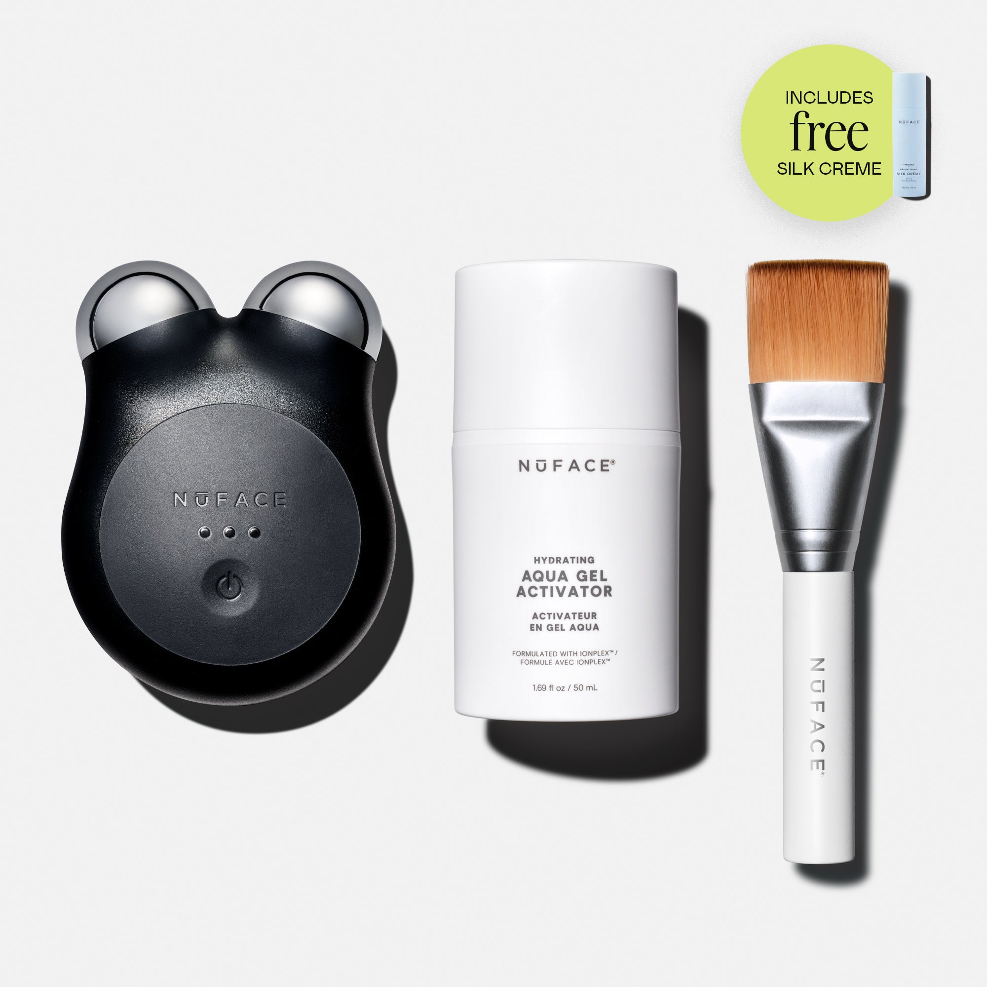 NuFACE mini美顔器 充電器付き MINI+ Portable Microcurrent Facial Toning Kit | NUFACE