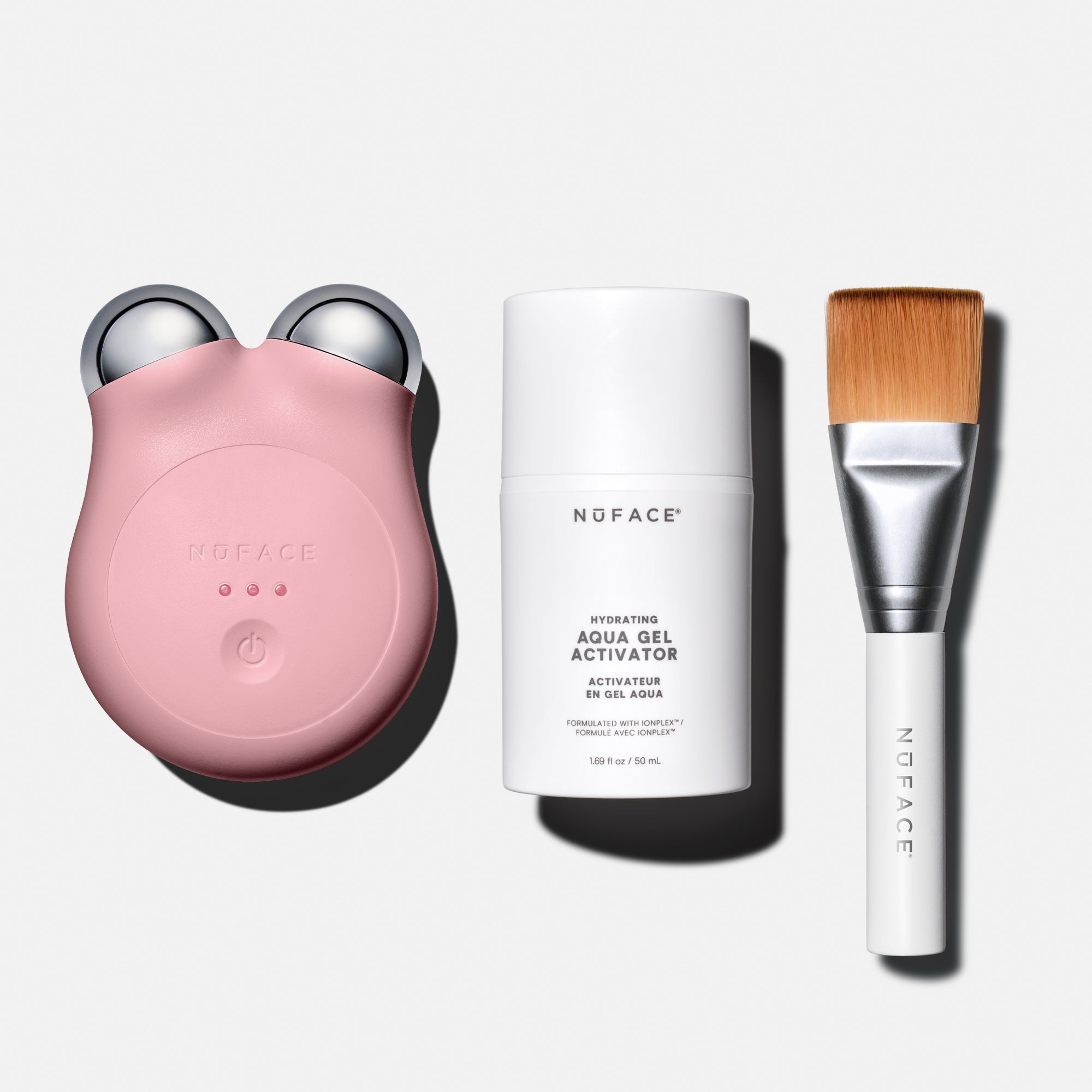 NUFACE 美顔器 ピンク ニュフェイス ミニ プラス MINI+ Portable Microcurrent Facial Toning Kit | NUFACE