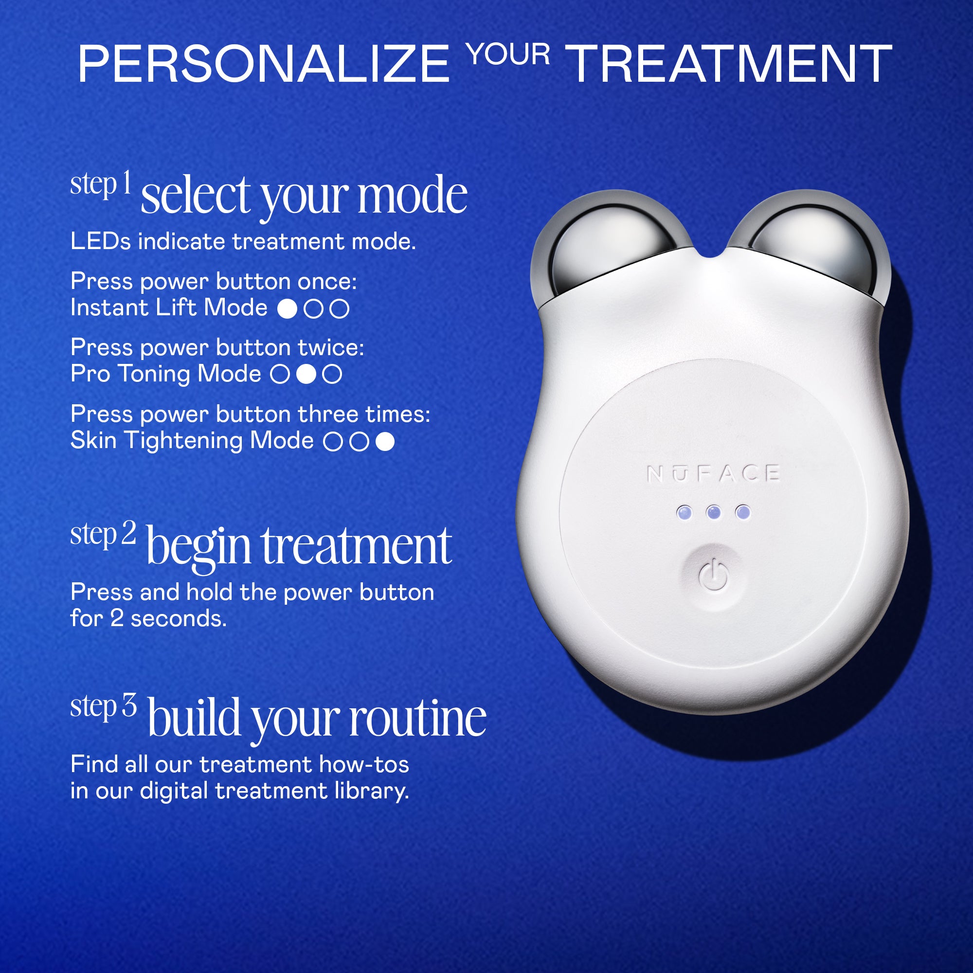 MINI+ Portable Microcurrent Facial Toning Kit | NUFACE